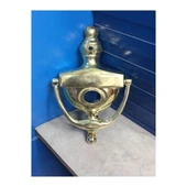 Saten Kapı Tokmağı Küçük Delikli Saten Zamak - 1