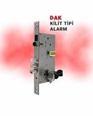 DAK Alarmlı Monoblok Çelik Kapı Kilidi (BARELSİZ) - 5