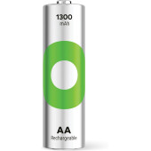 GP Batteries ReCyko 1300 AA Kalem Ni-MH Şarjlı Pil, 1.2 Volt, 2'li Kart - 3