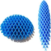 YENİ NESİL MAVİ SOLUCAN STRES OYUNCAĞI TOP ANAHTARLIKLI MODEL 2 ÖZELLİKLİ VIP NEW BLUE FIDGET WORM thumbnail 2