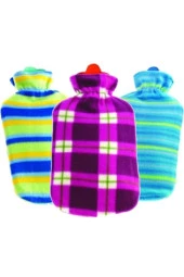 NEROX Termofor Sıcak Su Torbası Polar Kılıflı 2 Litre X 3 Adet thumbnail 1