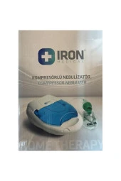 Iron Kapaklı Kompresörlü Nebulizatör Cihazı - 1