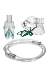 Oksijen Maskesi Ilaç Hazneli Çocuk Pediatrik Nebulizatör Maske - 5 Adet - 1