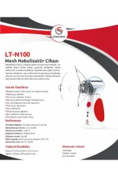 SEMCARES MESH NEBULİZATÖR LT-N100 ŞARJLI - 2