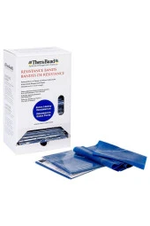 THERABAND Thera-band Mavi Çok Sert Egzersiz Pilates Bandı Lastiği 1.5 M Paketli - 6