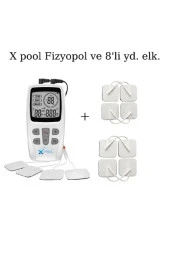 FİZYOPOL X Pool Tens Ems Masaj Cihazı Ve 8'li Yedek Elektrodlar - 6