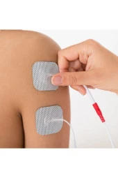 VZN Tens Pedi Kablolu Kumaş Elektrot 5x5 Tens-Ems Pedi 4lü - 4