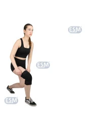 ESM Spor Koşu Fitness Patellası Kapalı Dizlik Neopren Ayarlanabilir Bedensiz - 1