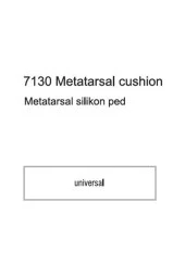 ORTHOCARE 7130-000 Metatarsal Cushion (metatarsal Silikon Ped) - 2