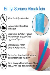 Yüz Kaldırma Ve Kırışıklıklar Için Kinezyo Siyah Renk Bant - 1