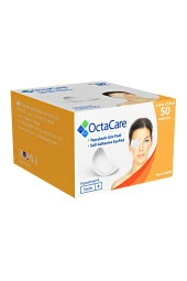 OCTACARE Steril Göz Pedi 6.5cm X 9.5 Cm 50'li - 1 Kutu Tekli Paketlerde - 1