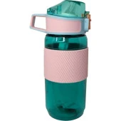 TKK 500 ml Yeşil Sİlikon Pipetli Tritan Suluk Matara thumbnail 2