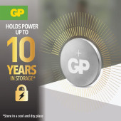Gp Batteries Cr1616 1616 Boy Lityum Düğme Pil, 3 Volt, 5'Li Kart - 2