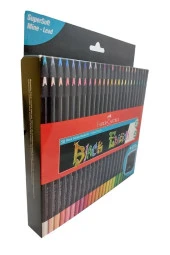 50 Renk Kuru Boya Black Edition 1 Paket 50 li Kuruboya Tam Boy Karton Kutu thumbnail 2