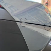 Motosiklet Arka Çanta Topcase Ses Kesici Lastik - 1