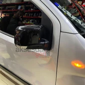 Citroen Nemo Batman Yarasa Ayna Kapağı 2009-2022 Uyumlu Parlak Siyah Piano Black - 3
