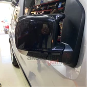 Citroen Nemo Batman Yarasa Ayna Kapağı 2009-2022 Uyumlu Parlak Siyah Piano Black - 2