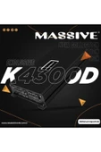 Ms-k4300.4d 4 Kanal 4x300w Rms Profesyonel Oto Anfi Amfi Bas Kontrol Aparatlı Kale E - 1