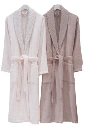 Nurpak Yıldız Bambu 10 Parça Aile Bornoz Seti Kutulu - 5