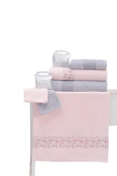 Nurpak Yıldız Bambu 10 Parça Aile Bornoz Seti Kutulu - 9