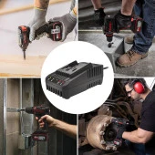 Kress KAC20 20Volt Li-ion KrossPack Akü Şarj Cihazı thumbnail 5