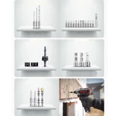 Kress KA1500 26 Parça Profesyonel Delme/Vidalama/Panç Seti thumbnail 5