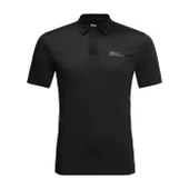 Jack Wolfskin Pack & Go Siyah Erkek Polo T-Shirt 1808542_6000-6000 - 9