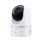 ANKER Eufy Security 360 Derece Dönebilen Kızılötesi Gece Görüşlü IP Kamera Beyaz - 1