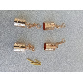 4 Adet  Ak Model GOLD Metal  Çanta Kovanı - 2