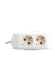 VİKO Multi-led 2'li Priz Top. Kablolu Ç. K. 1mt - 1