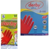 DERBY D-100 LASTİK ELDİVEN 10 - 1