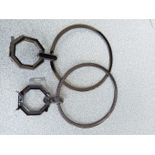 SİYAH Metal İki Bölümlü Katlanır Çanta Sapı - 3