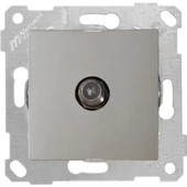 MUTLUSAN RİTA TİTANYUM F UYDU TV PRİZİ (ÇERÇEVE HARİÇ) - 1