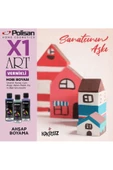 Polisan X1art Vernikli Hobi Boyası 120ml - 0015 Pembe - 6