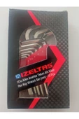 İzeltaş 4900 Allen Anahtar Takım Altı Köşe 10 Parça - 1