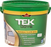 TEK ÜNİVERSAL PLASTİK İÇ CEPHE BOYASI BEYAZ 2,5 LT - 1