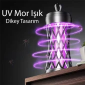 Coofbe 200M2 Etkili UV Mor Işıklı Sivrisinek Öldürücü Sinek Kapanı Ev Yazlık Kamp Sivrisinek Kovucu - 3