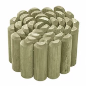 BİOOMA BAKASSİ AHŞAP BAHÇE BORDÜRÜ 180CMX15CM - 1