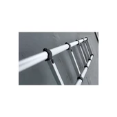 EBAX 3,8 MT 13 BASAMAKLI UZAYAN ALÜMİNYUM TELESKOPİK MERDİVEN thumbnail 3