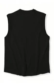 Erkek Bisiklet Yaka Etek Ve Kol Bitimi Dökümlü Süprem T-Shirt - 8