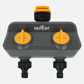 NEPTUN ÇİFT ÇIKIŞLI OTOMATİK MUSLUK APARATI 1/2''-3/4''-1'' - 1