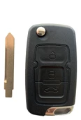 Geely Emgrand Uyumlu Kumanda Kabı Anahtar Kabı Oto Anahtarlık 3 Tuşlu - 3