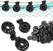 SFS PLASTİK GÖLGELİK KLİPSİ 100 ADET - 4