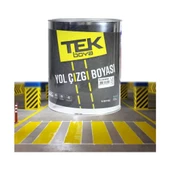 TEK TRAFİK YOL ÇİZGİ BOYASI BEYAZ 1,75 LT - 1