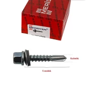 MERİDYEN 5,5X25 TRAPEZ VİDA 500 ADET - 1