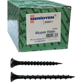 MERİDYEN 3,5X25 ALÇIPAN VİDASI SİVRİ 1000 ADET - 1