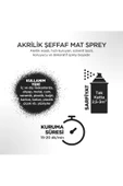 POLİSAN SPREY VERNİK MAT 400 ML 97800000410 - 2