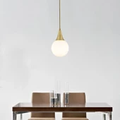 Apliqa Damla Tekli Eskitme Modern Sarkıt Mutfak Salon Sarkıt Avize thumbnail 1