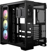 Corsair iCUE LINK 6500X RGB Tempered Glass Siyah USB 3.2 ATX Mid Tower Kasa (CC-9011269-WW) thumbnail 5