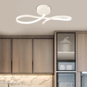 Apliqa Vetto Beyaz 38 Watt Plafonyer 3 Renkli Ledli Modern Mutfak Banyo Led Salon Sarkıt Avize - 1